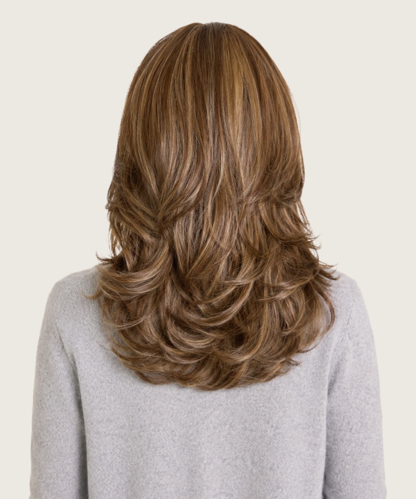Naomi | Shaggy Layered Cut Wig | 18'' Free-part Face-Framing Versatile Style